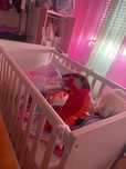 Cama de bebe branca