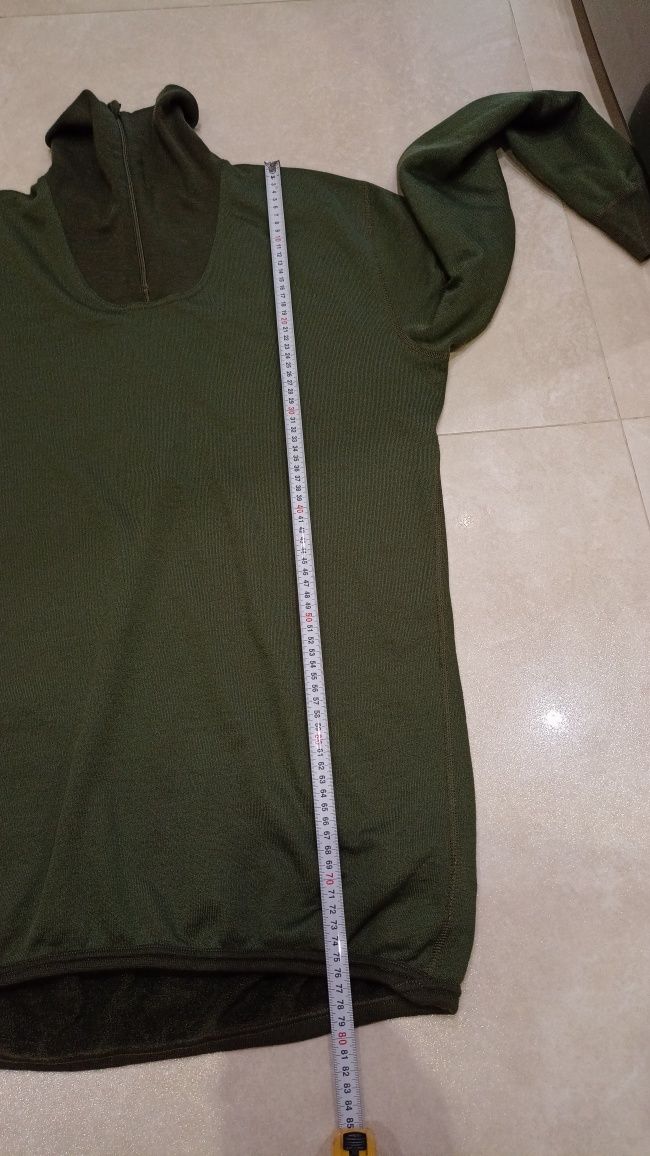 Śliczna bluza wełniana termiczna, Merino Wool wełna Aclima