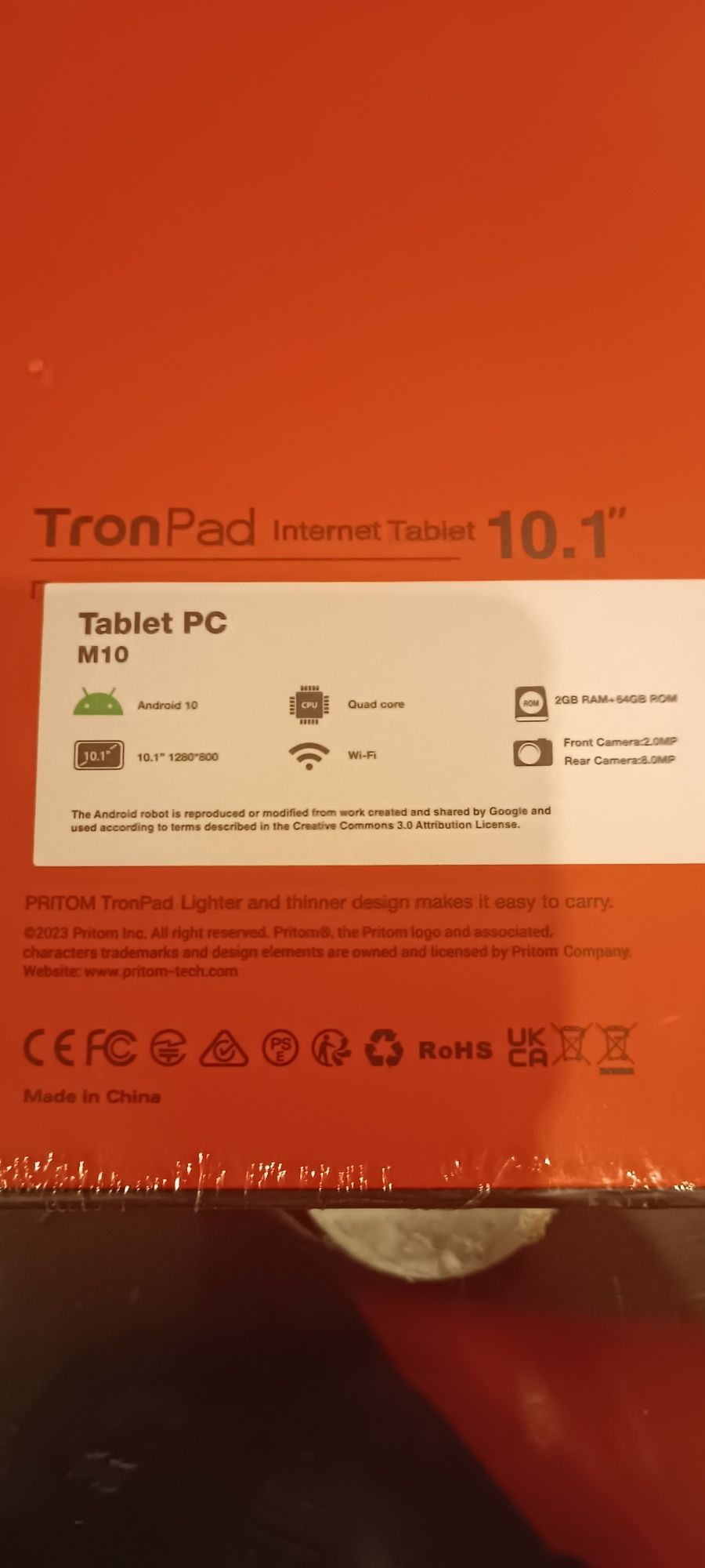 Планшет 10.1 TronPad