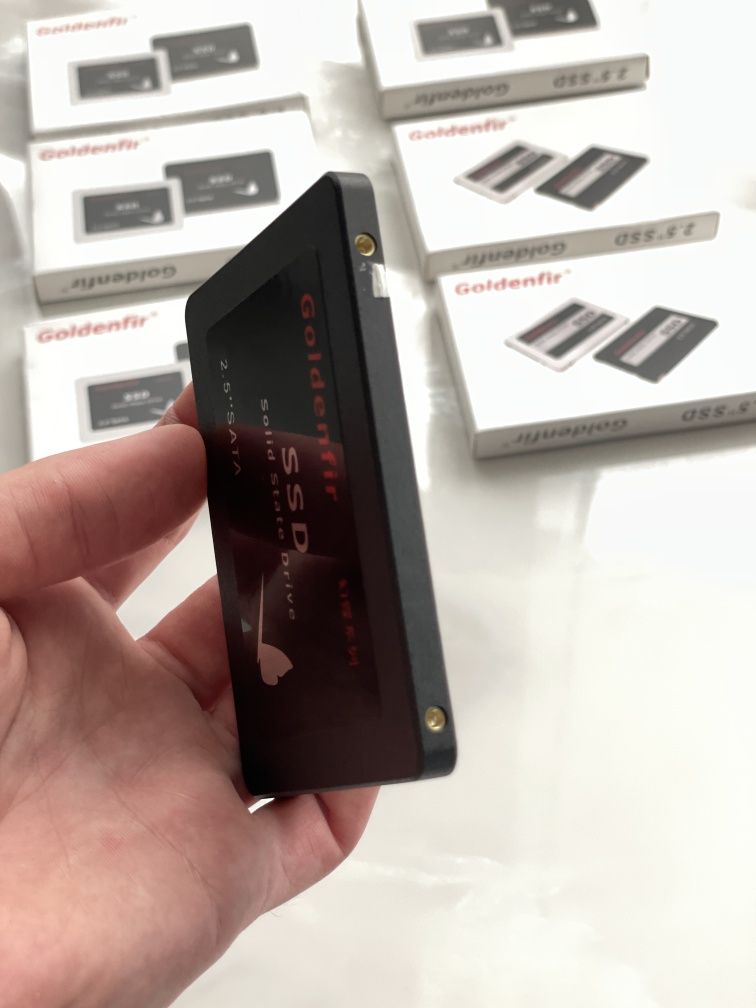 ‼️ Новий SSD SATA III 128 Гб, Ssd-накопичувач, сата, ссд диск Goldenfi