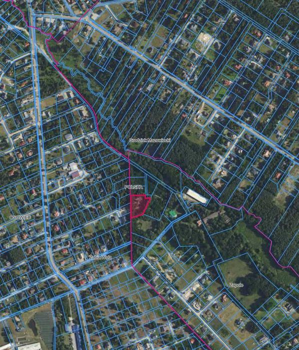 działka budowlana 3500m2