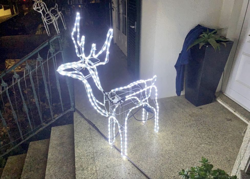 Rena de natal led