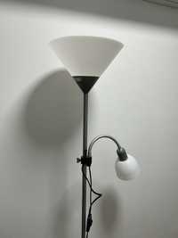 Lampa z górnym i bocznym kloszem