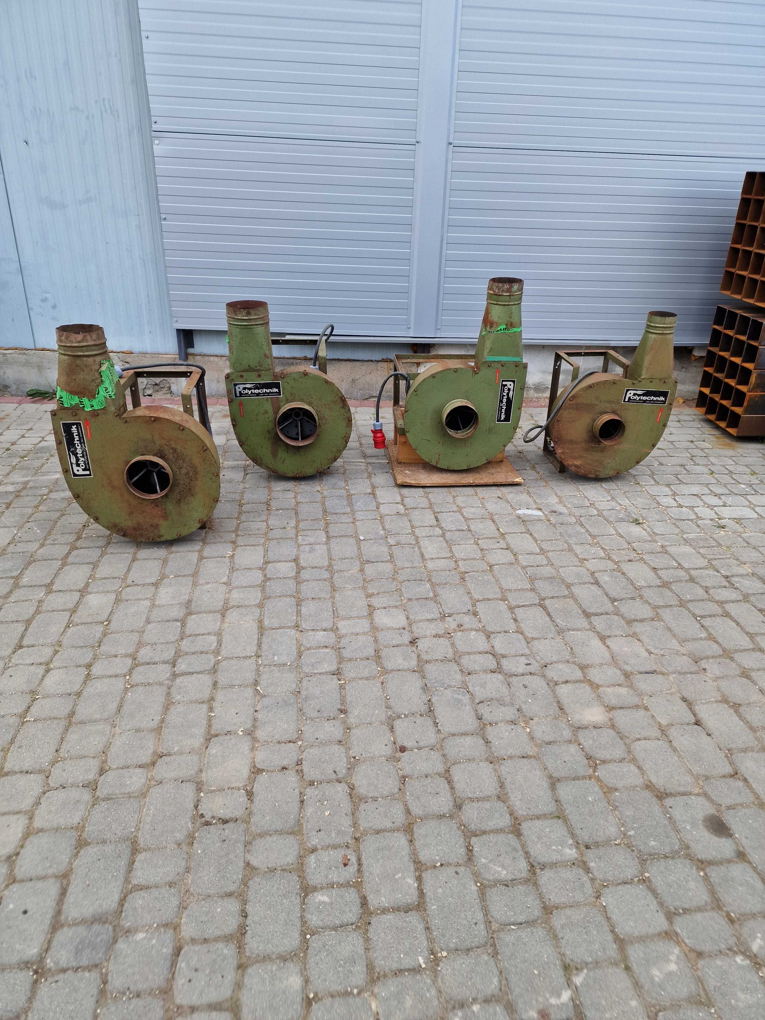 Wentylator Hocker Polytechnik 2,2kw odciąg do trocin Schuko Nestro