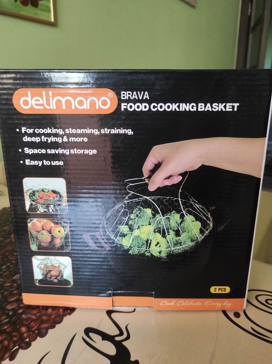 Кошик для приготування їжі Delimano food cooking basket