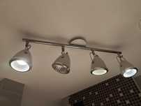 Lampa sufitowa ścienna SPOT LIGHT Oliver  4xGU10 LED 5,5W biały metal