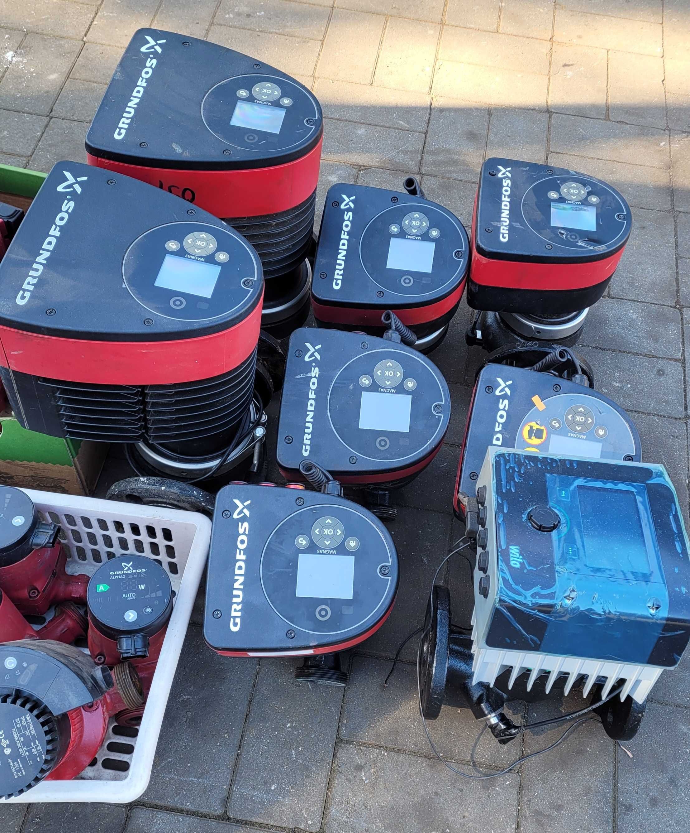 Pompa Grundfos Magna 3 pompy obiegowe obiegowa ALPHA1 ALPHA2 UP 20-45