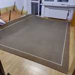 Duży dywan tkany na płasko wytrzymały solidny klasyczny 240 x 340 cm