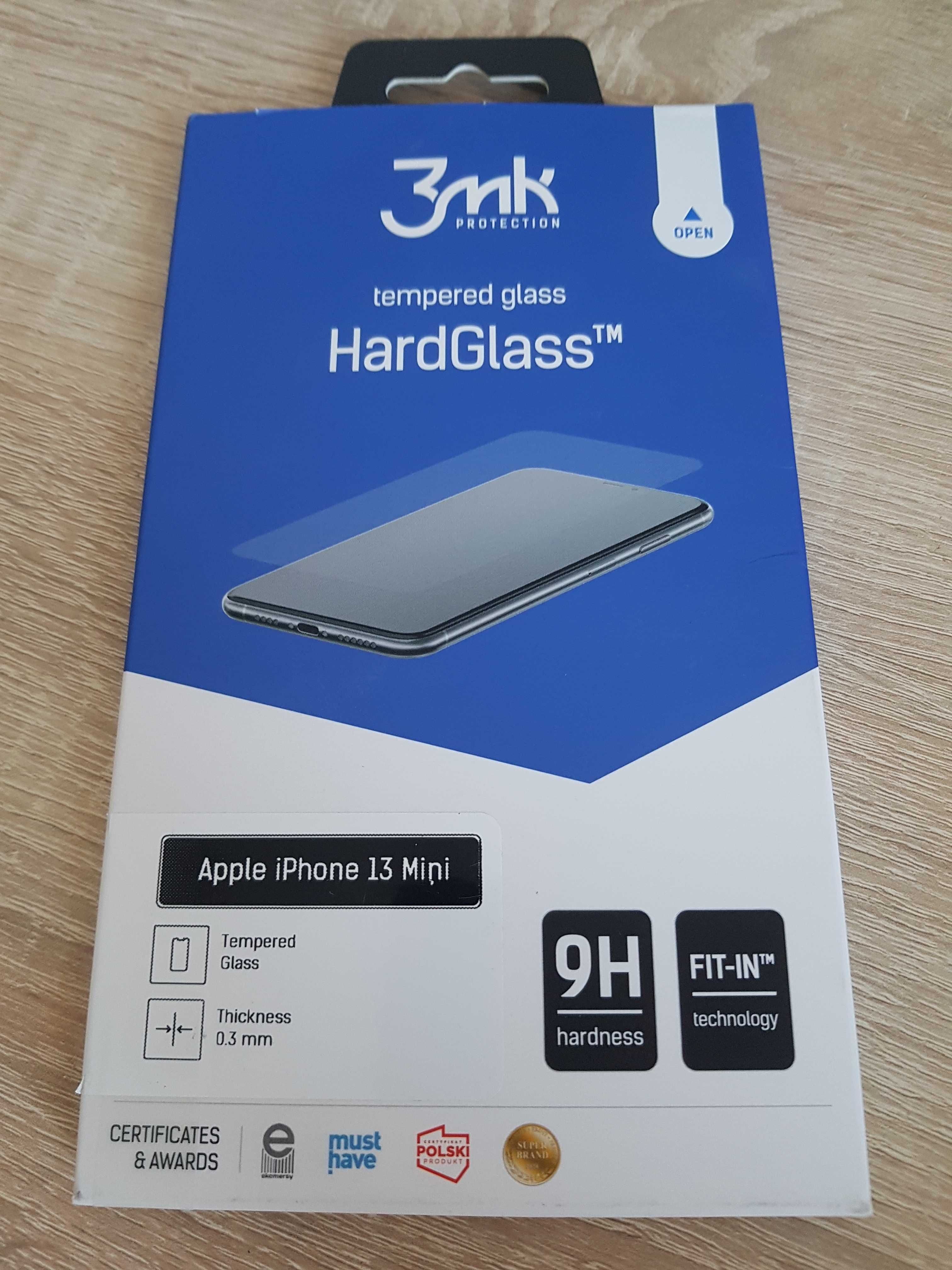 Hartowane szkło 3MK HardGlass do Iphone 13 Mini