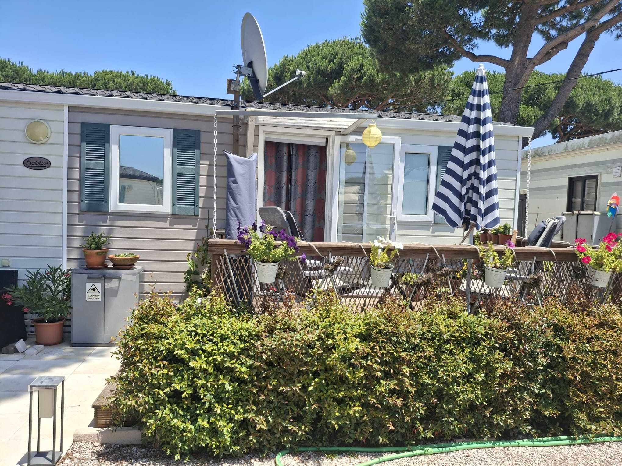 Residencial/ Mobile Home T2, 27qm c/deck 8qm