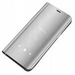 Srebrne etui clear view samsung s10+