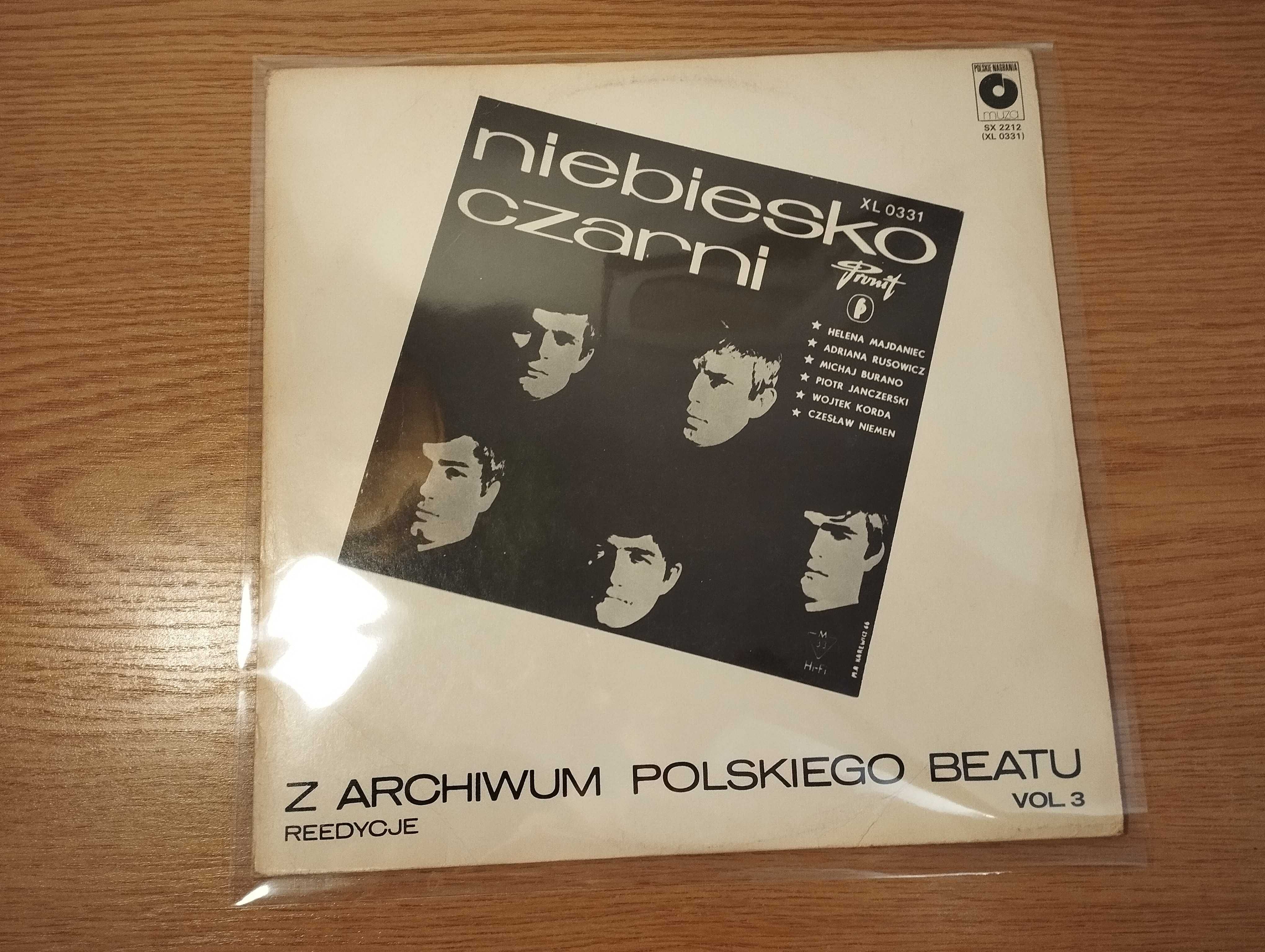 Winyl Niebiesko Czarni archiwum polskiego beatu Vol3 EX (gratis folie)