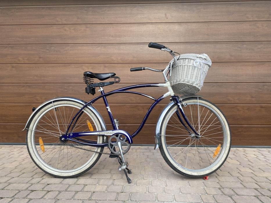 Rower miejski cruiser ELECTRA Deluxe + koszyk