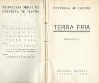 Terra fria (1ª ed.) Ferreira de Castro