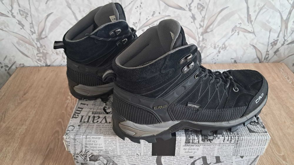Черевики чоловічі Cmp Rigel Mid Trekking  Black 42р.устілка 27.8 см
