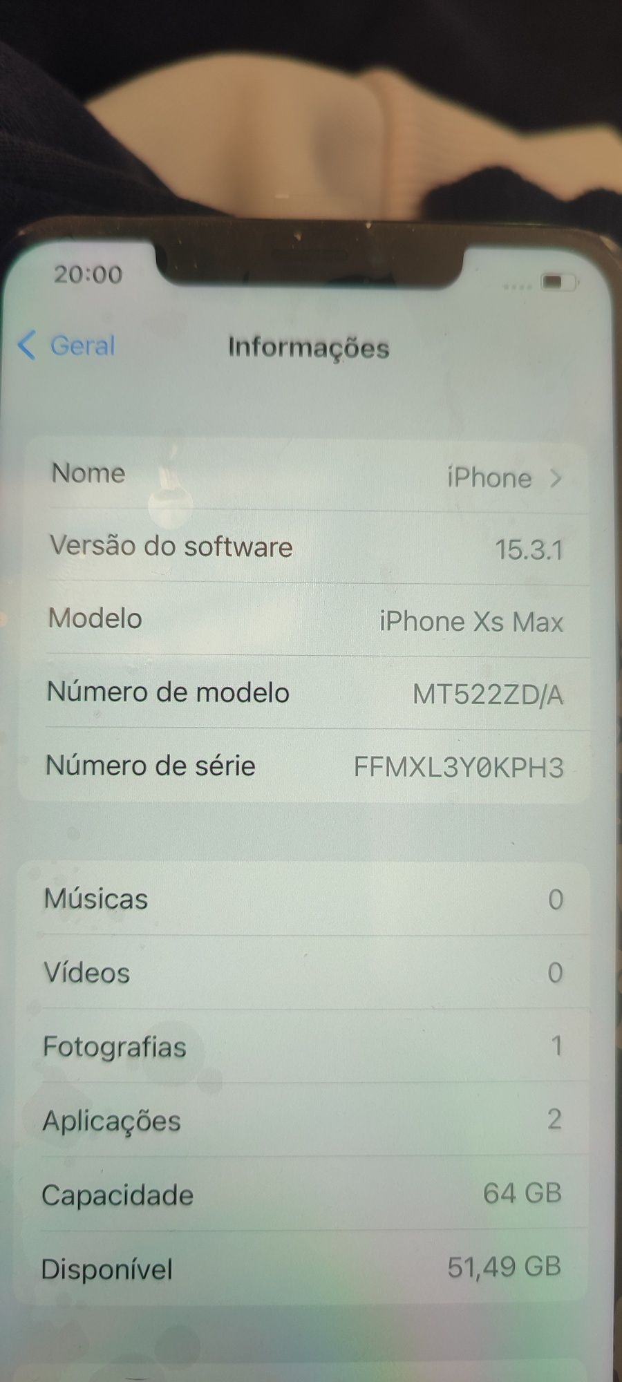 iPhone Xs Max 64 GB