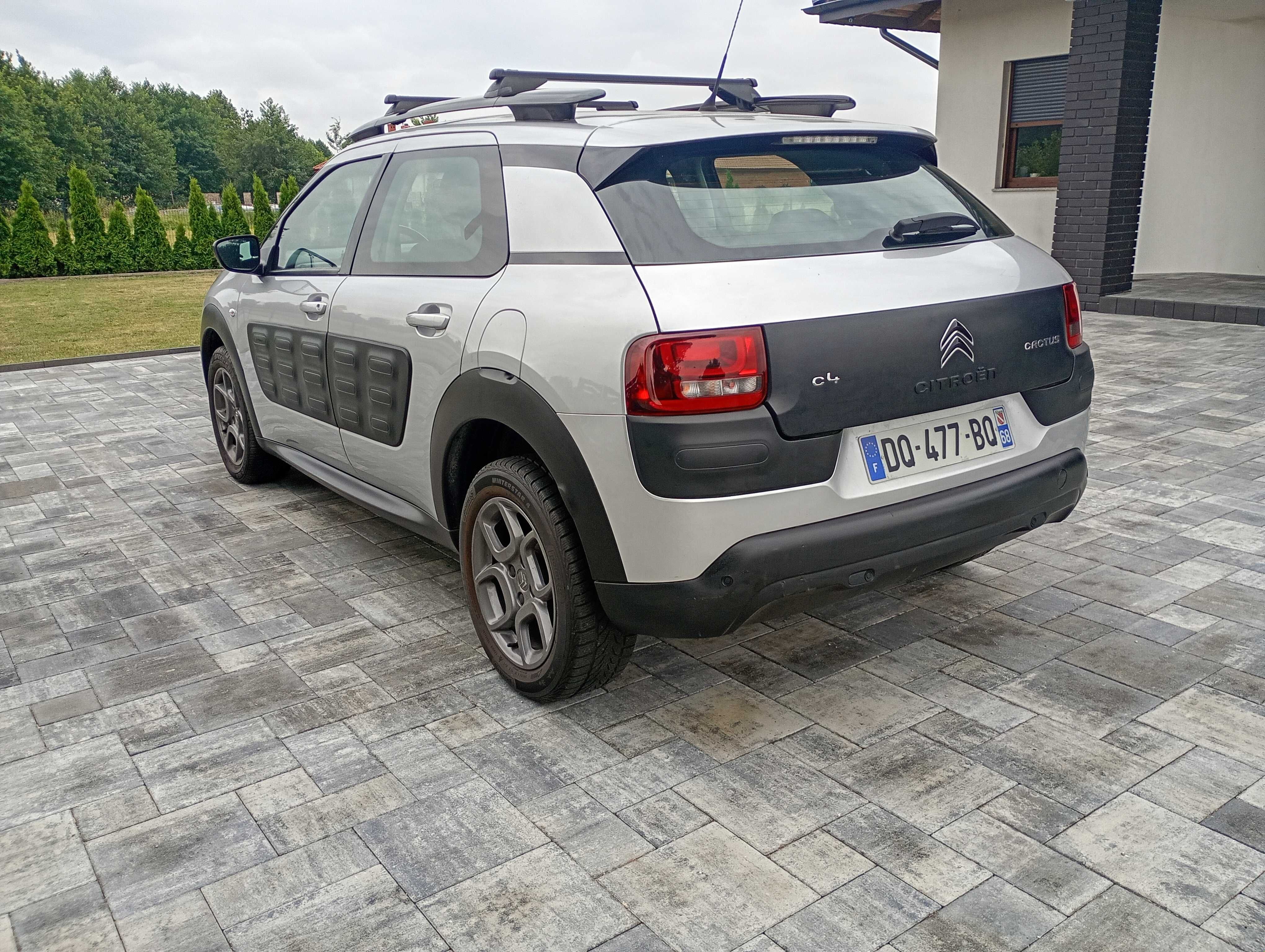 Citroën C4 Cactus 1.6 ehdi automat, pdc,relingi,klima,138tys,km