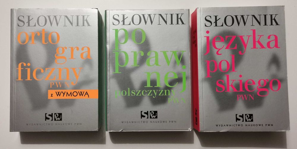 3 słowniki PWN super wydanie