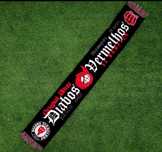 Cachecol Diabos vermelhos