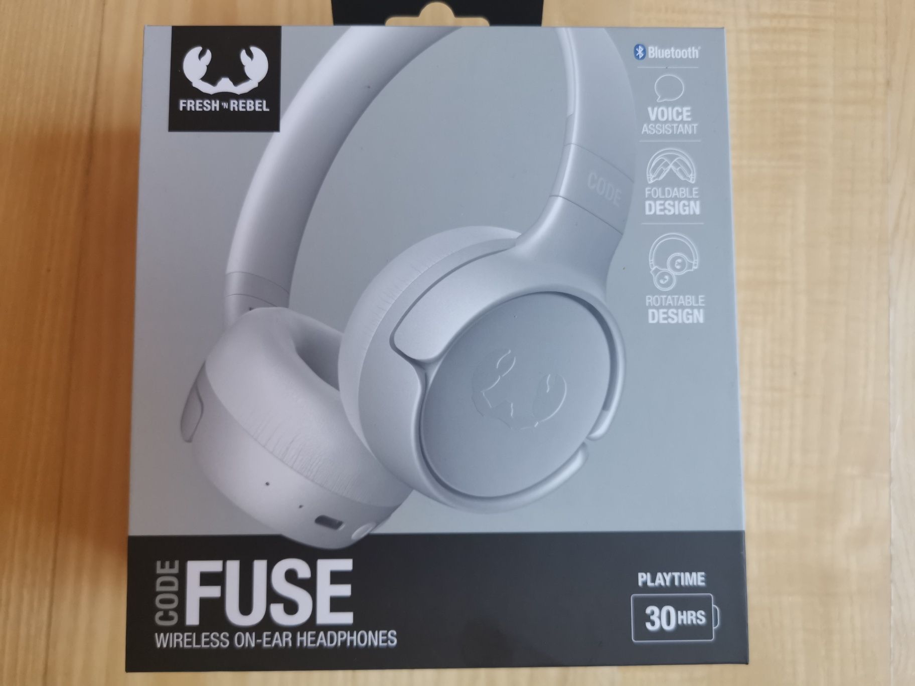 Słuchawki bezprzewodowe nauszne Fresh Code Fuse