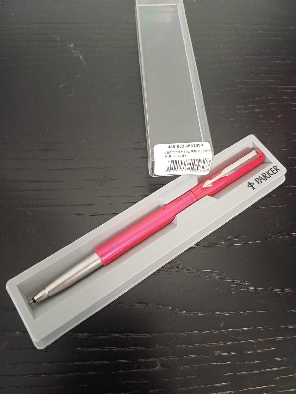 Caneta Parker edição especial cor-de-rosa (Vector 2 D/L)