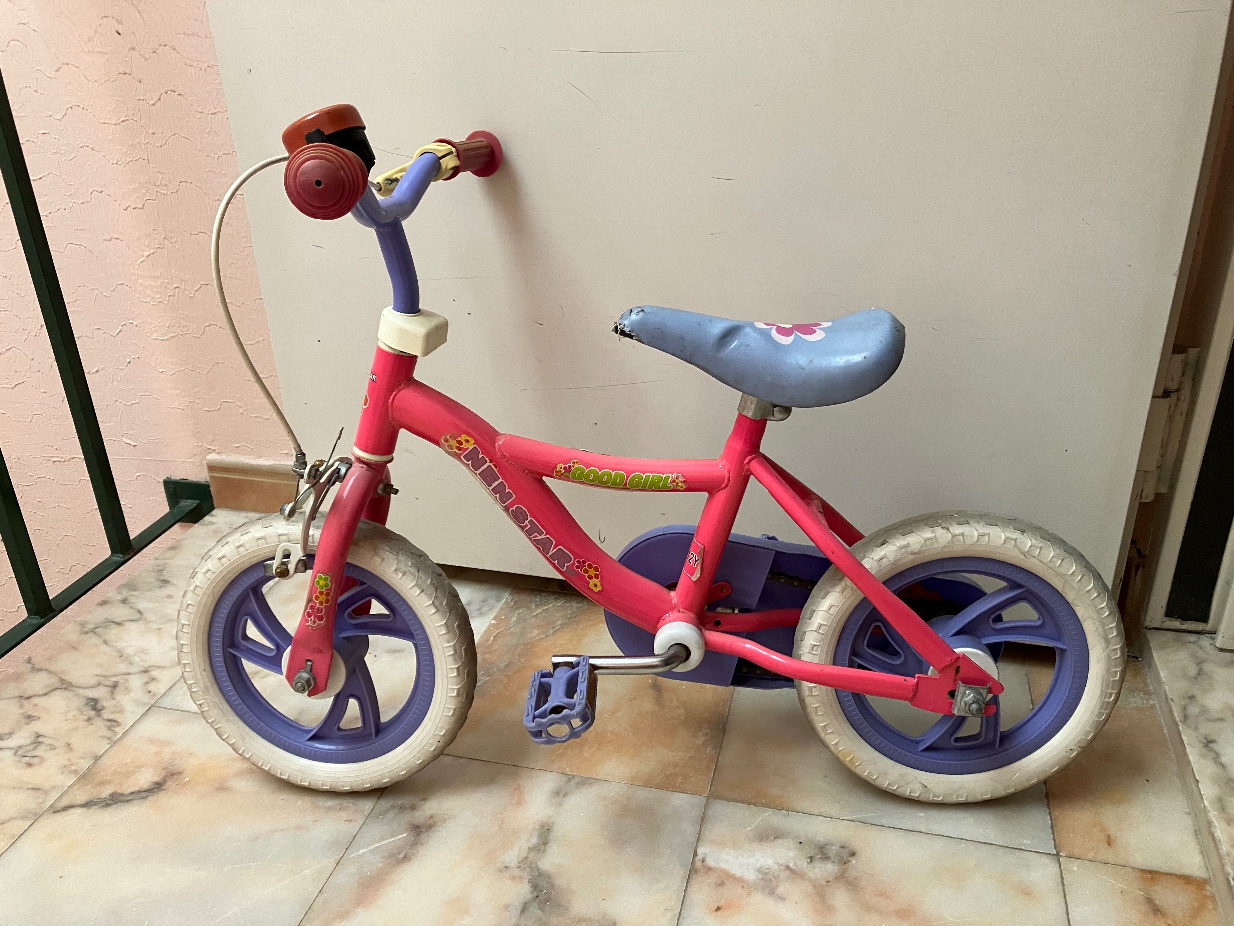 Bicicleta de criança 3-5 anos (menina)