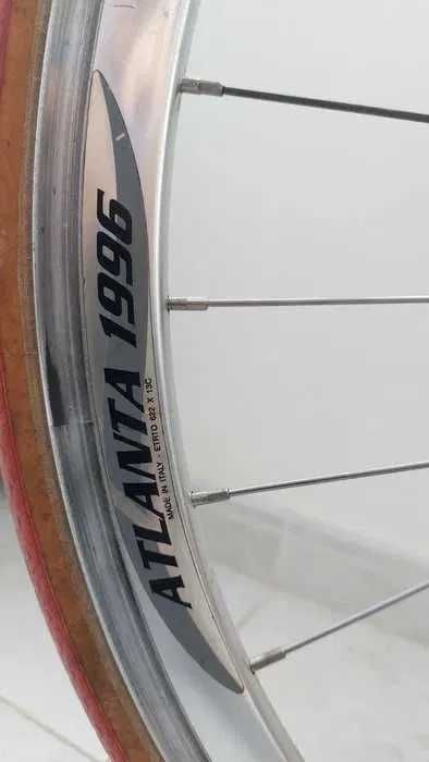 Bicicleta estrada clássica, quadro reynolds, aros campagnolo
