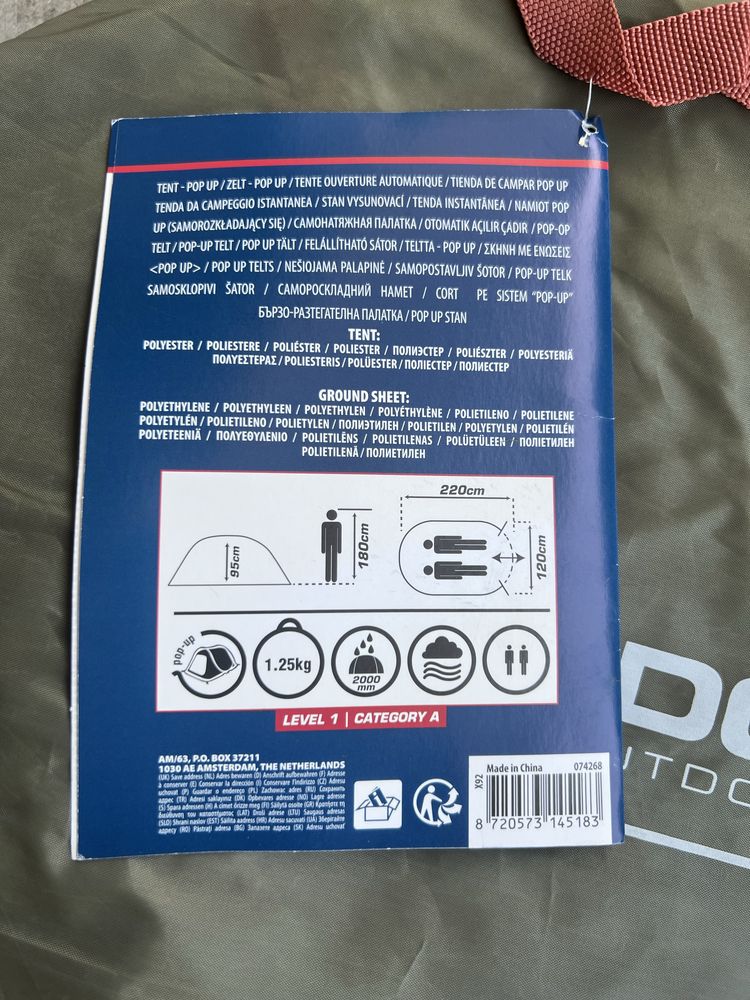 Tenda Redcliffs Pop-Up - Usada 1x - Como nova