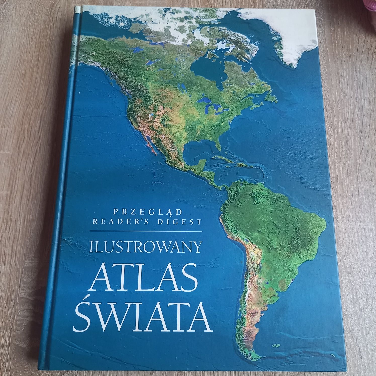 Książka Atlas Świata super stan duży