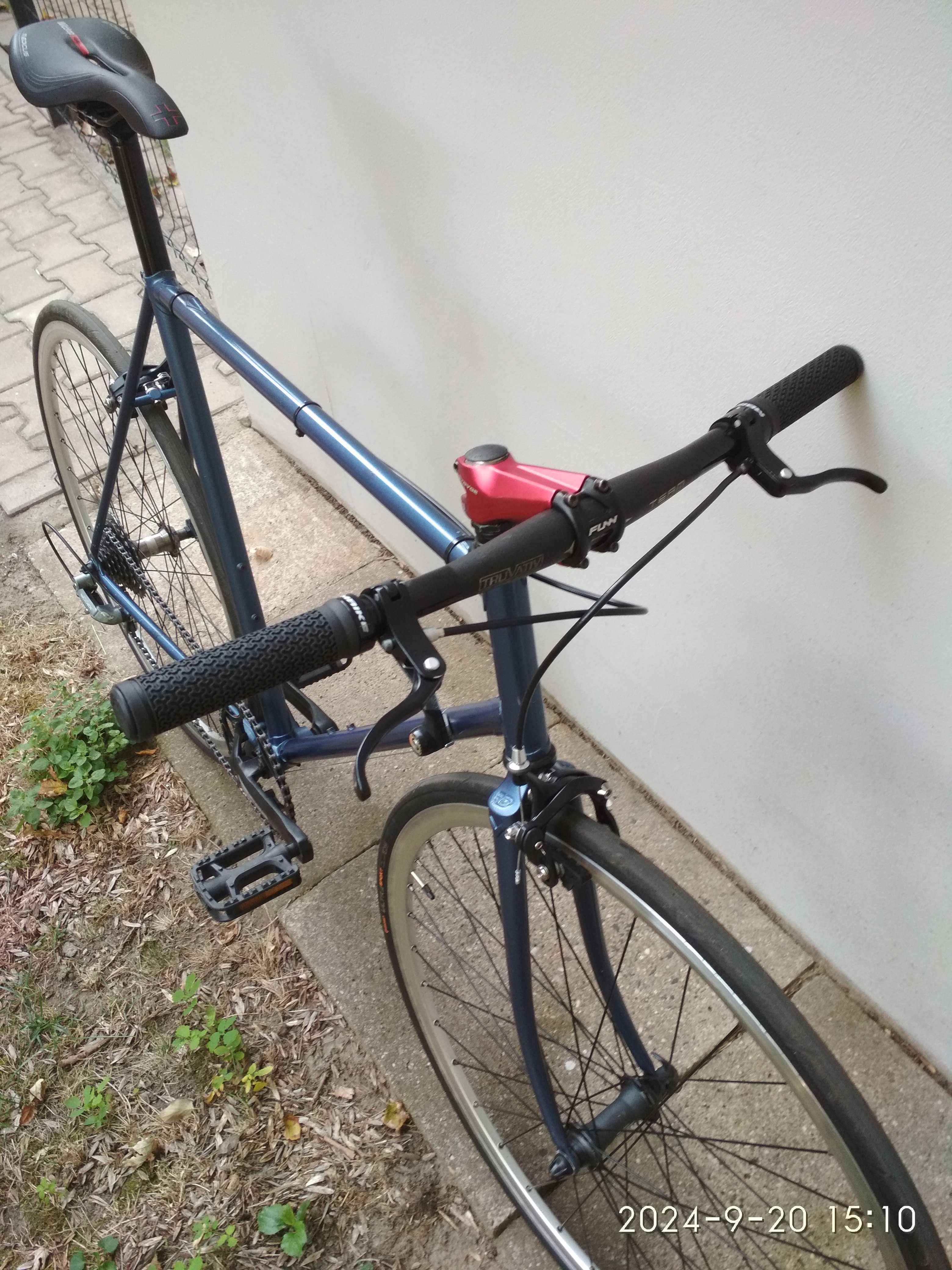 Rower Szosowy na miasto Tigra Dancelli 57cm Flatbar 28 stal
