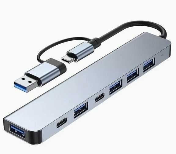 Adaptador portas USB - HUB - Docking Station