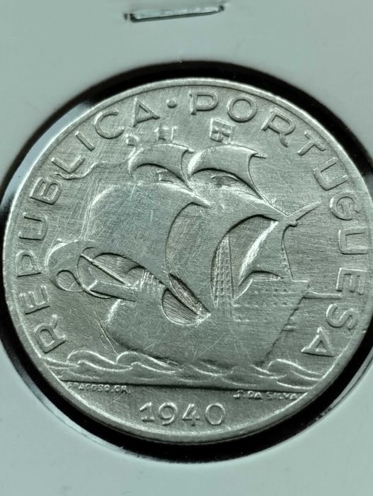 Moeda de 5 escudos de 1940