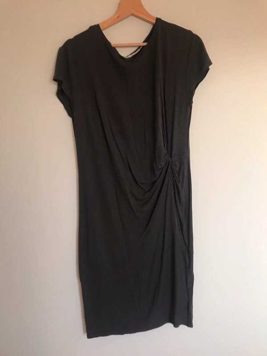 Czarna prosta sukienka bardzo wygodna r. M/L