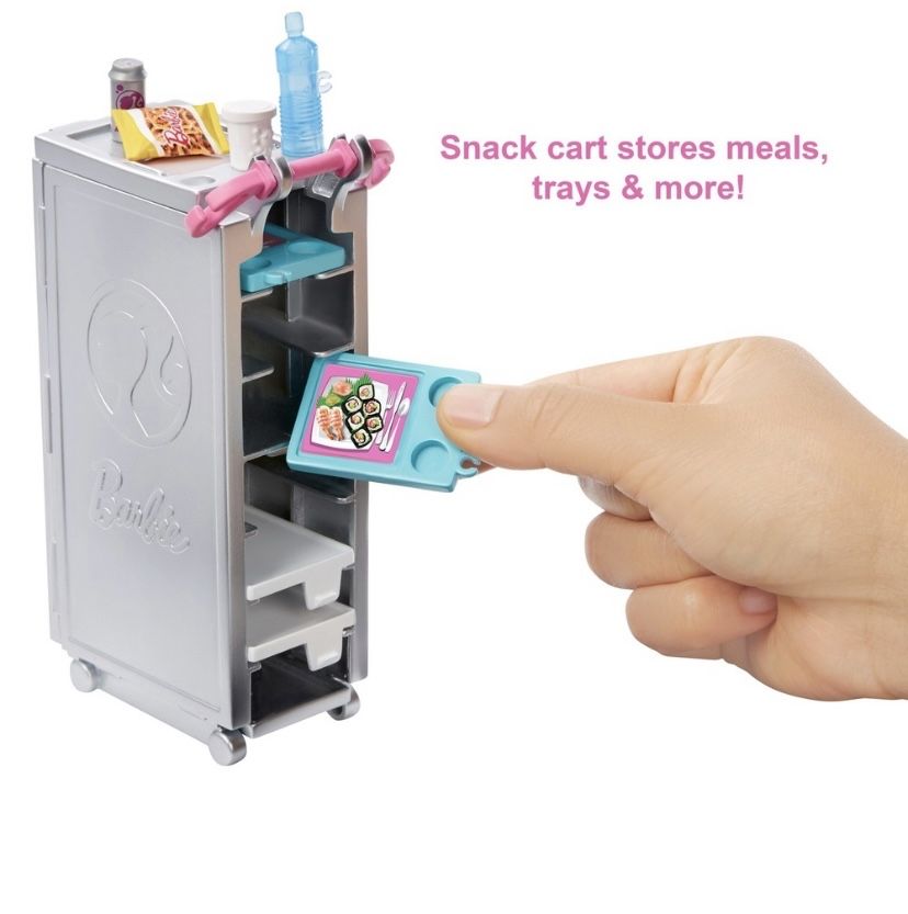 Великий літак Барбі з лялькою пілотом mattel dream plane Barbie pilot