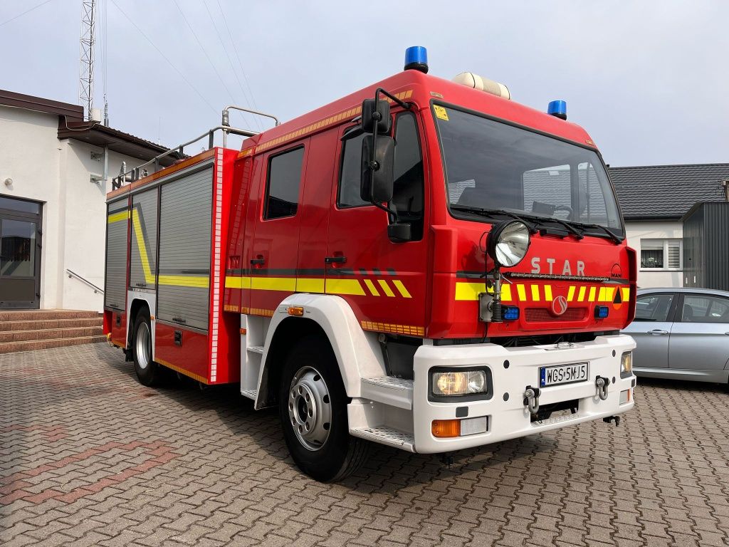 Star Man 12.227 straż pożarna Strażacki OSP cnbop Pożarniczy GBA