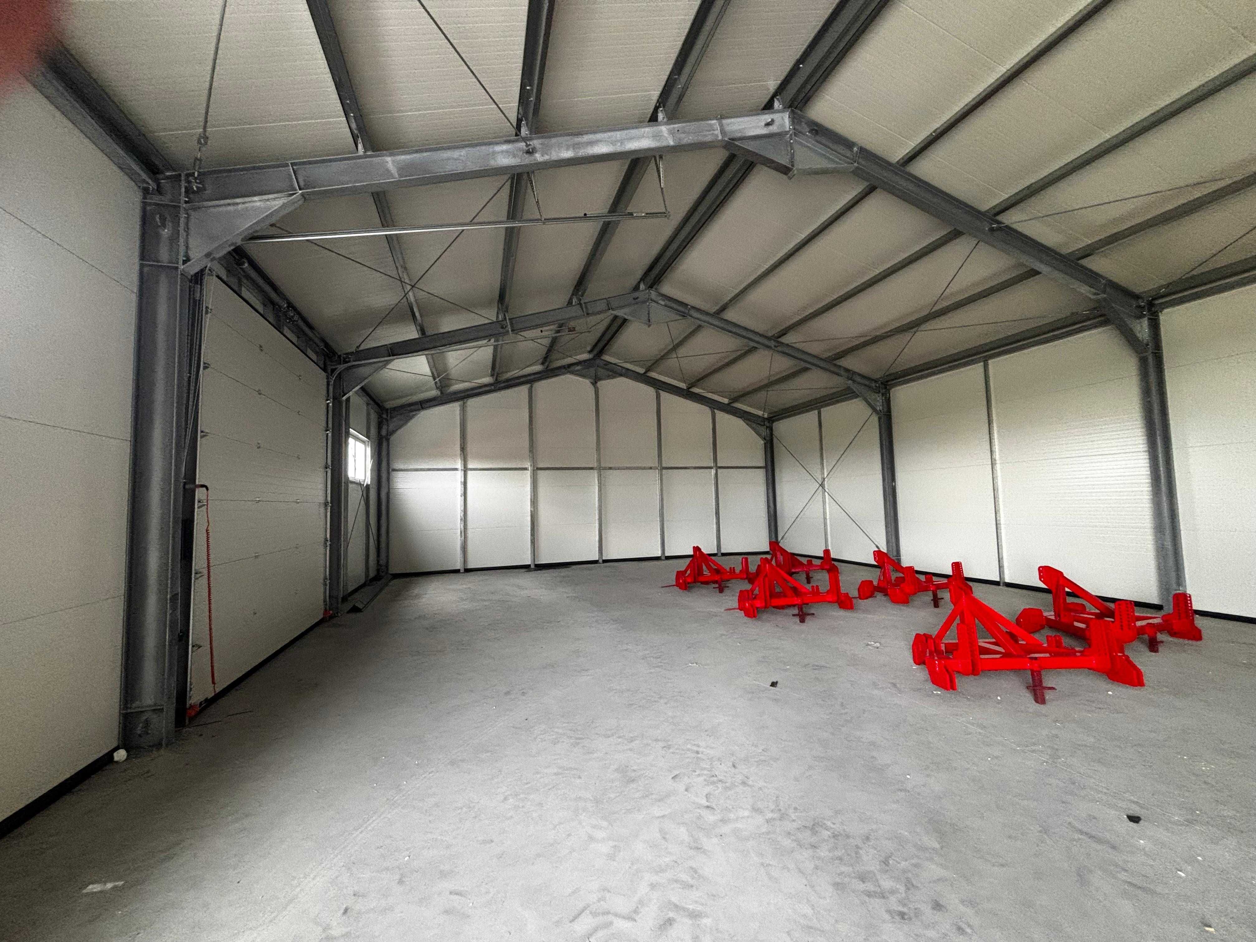 Hala magazynowa 12x25x4,6m 300m2 warsztat garaż stalowa ocynkowana
