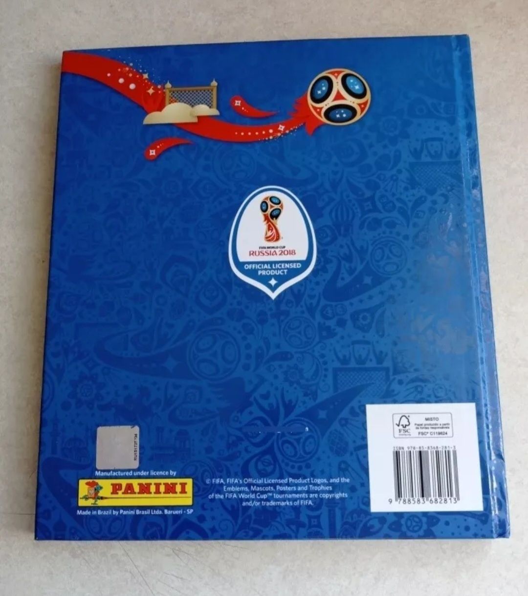 Caderneta Mundial 2018 Capa Dura Completa