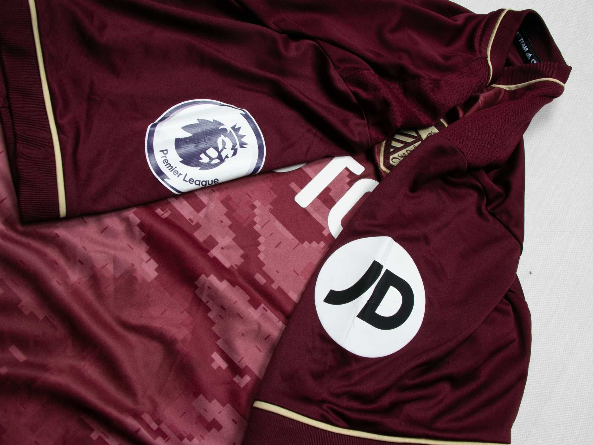 Koszulka piłkarska Adidas Leeds United 20/21 L burgund trzeci komplet