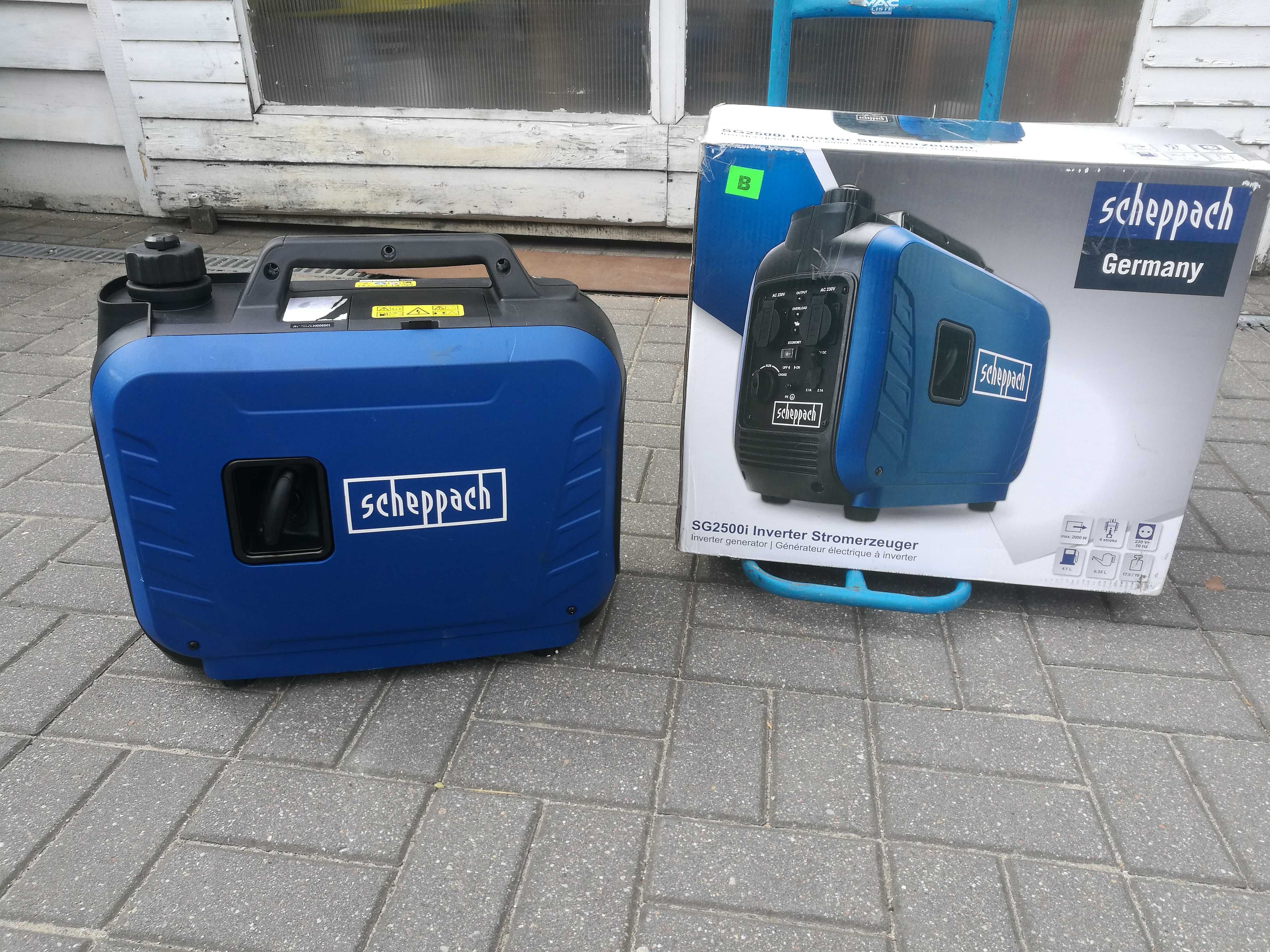Agregat prądotwórczy inwertorowy Scheppach SG2500i okazja FV23%