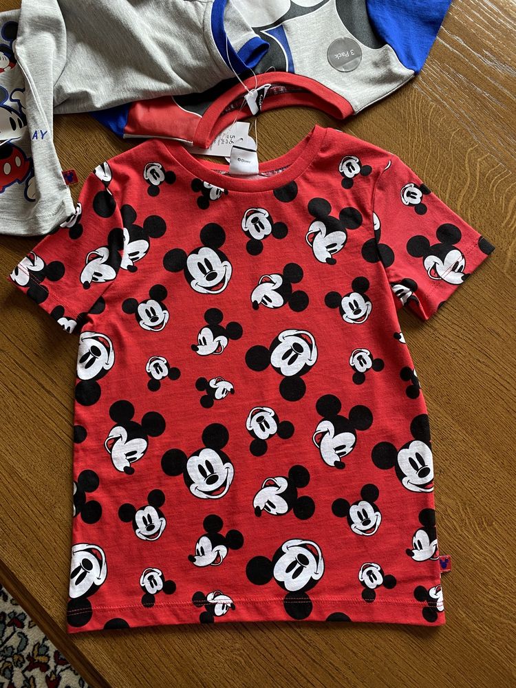 T- shirty 116 cm Buzka Disney Mickey Mouse Myszka Miki 5-6lat George