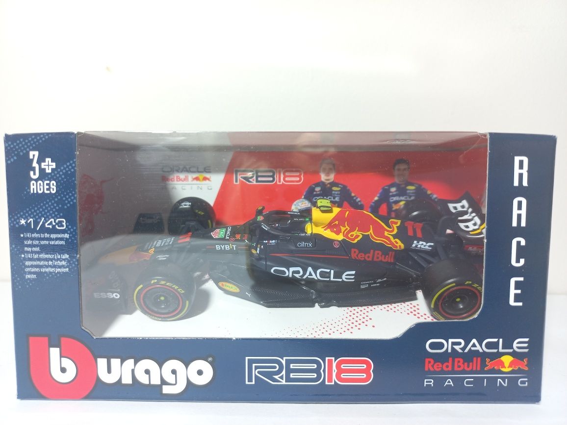 Bburago bolod Red Bull Racing RB18 (2022) Sergio Perez ,skala 1:43