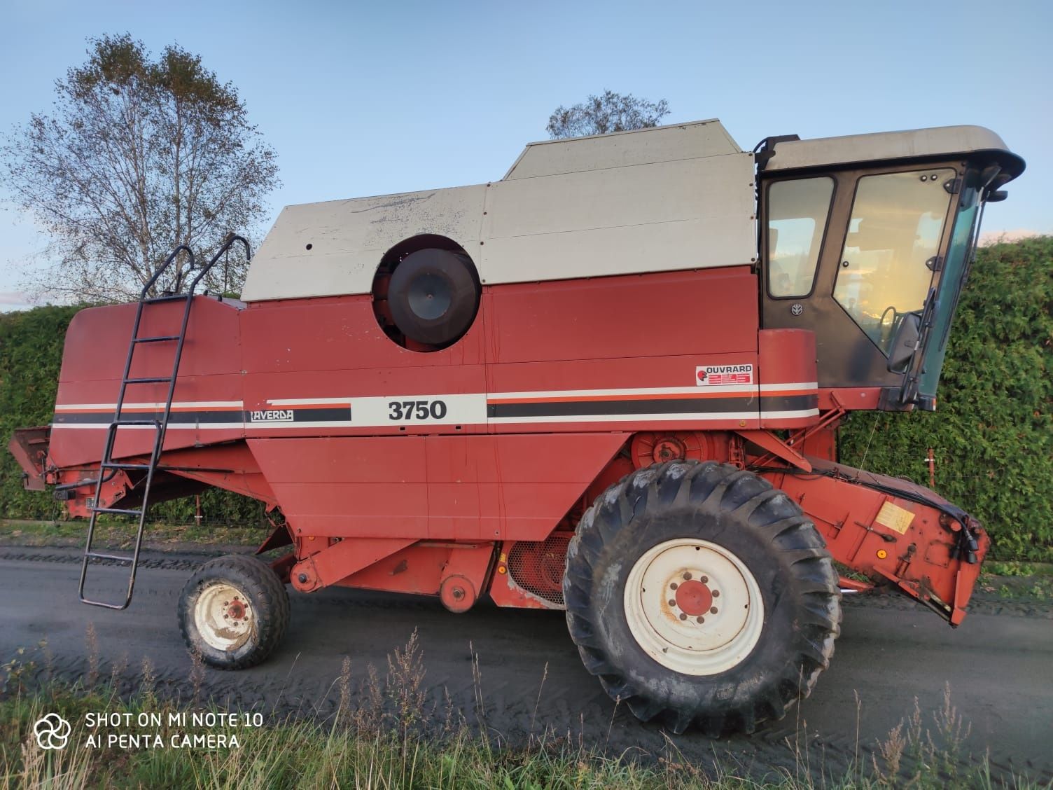 Kombajn Laverda 3750 Heder 4.2 m / sieczkarnia