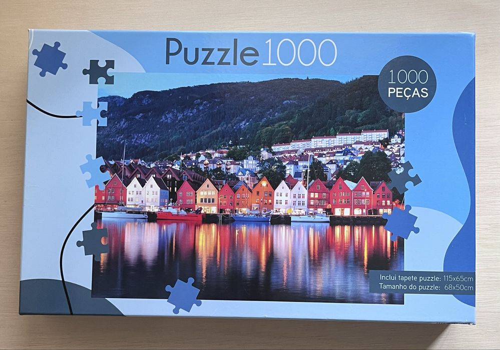 Puzzle 1000 peças Oslo Noruega