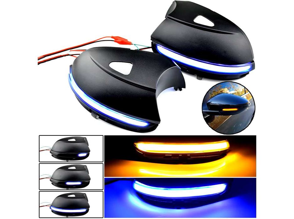LED поворотники Volkswagen Passat Beetle Jetta Golf Polo Skoda Octavia