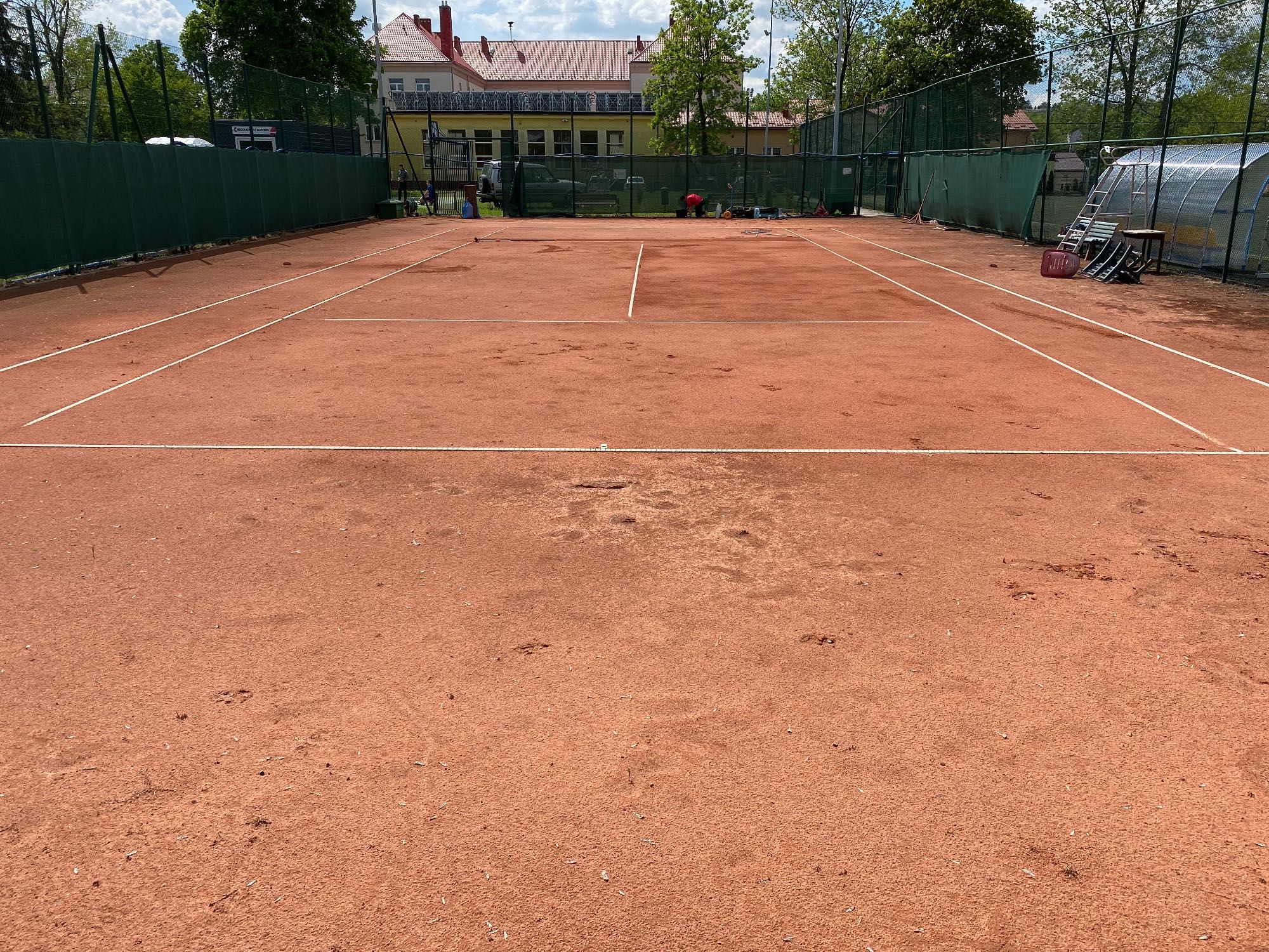 Renowacja - naprawa - serwis - kortów tenisowych kort tenis ziemny