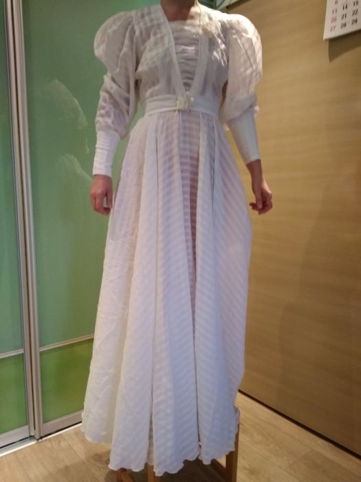 Свадебное платье СССР ,комбинация