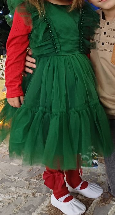 Плаття нарядне, святкове, з фатину, новорічне, 110р