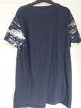 T shirt Azul Branco