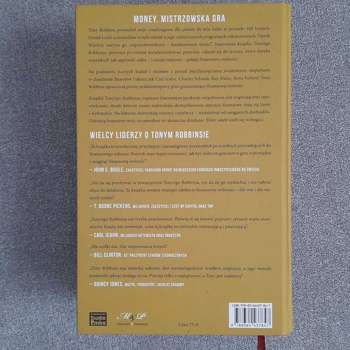 Money mistrzowska gra Robbins