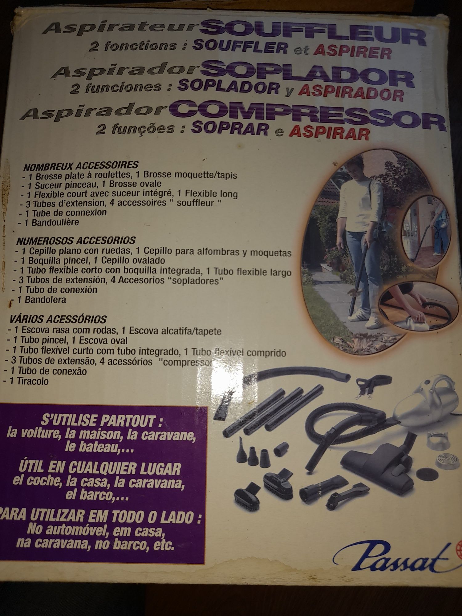 Aspirador/ Compressor